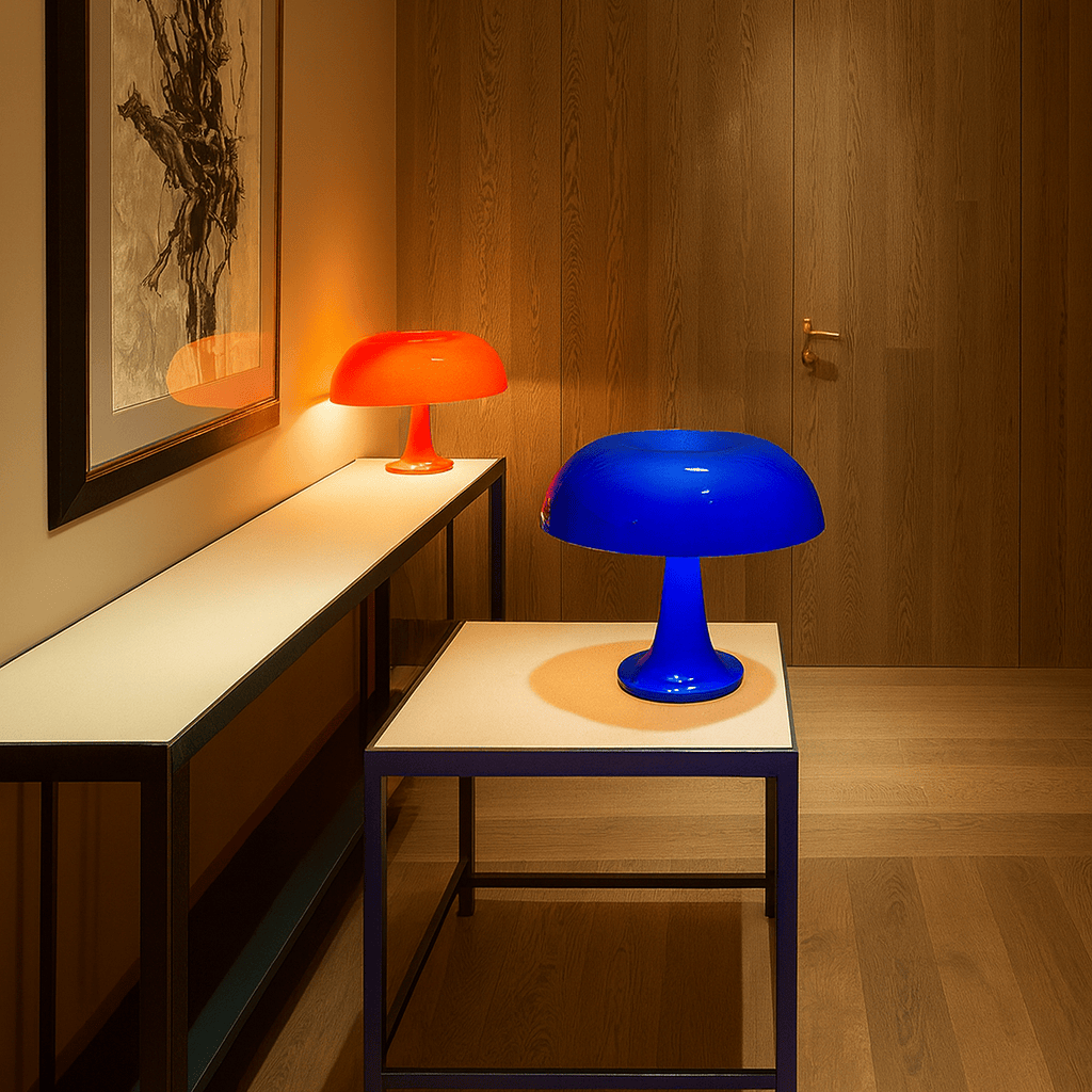 LampeHub Lampe de chevet Design Minimaliste Bleu