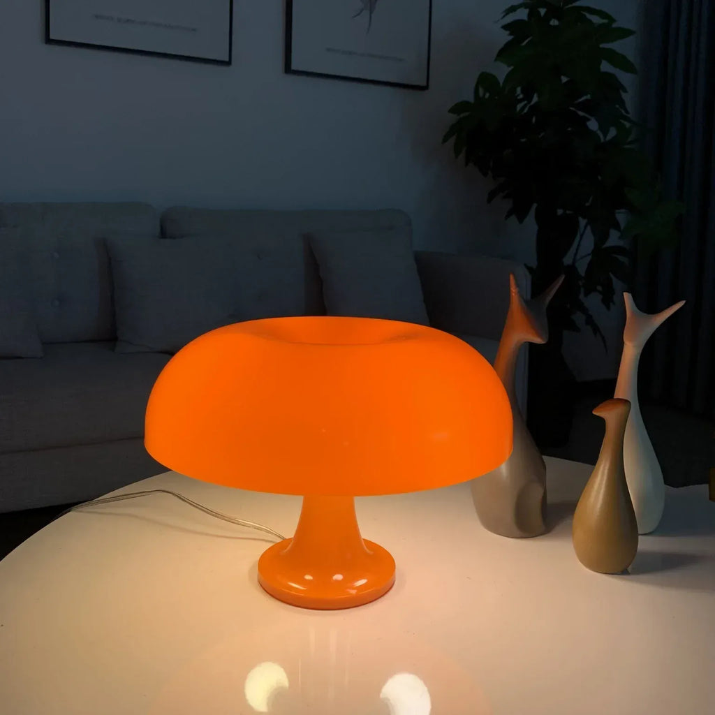 LampeHub Lampe de chevet Design Minimaliste Orange