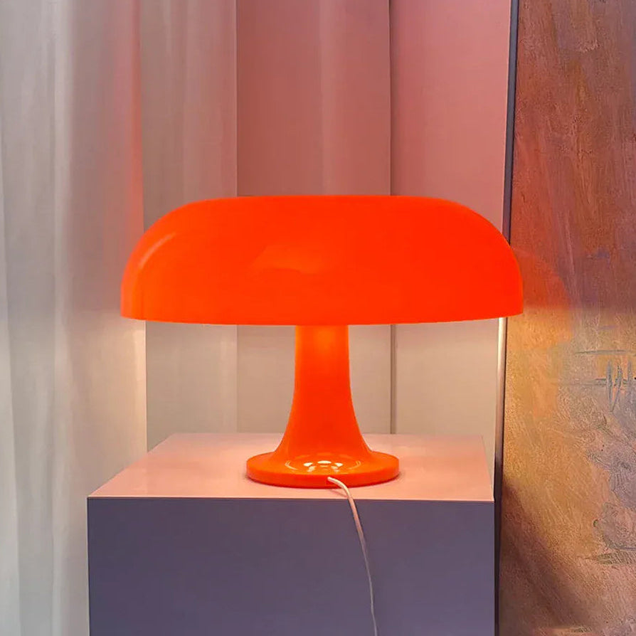 LampeHub Lampe de chevet Design Minimaliste Orange