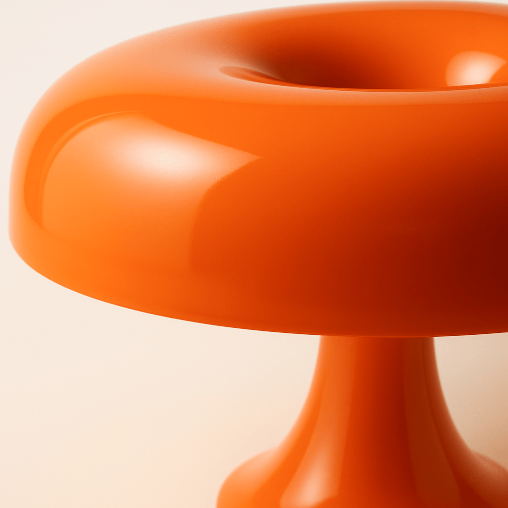 LampeHub Lampe de chevet Design Minimaliste Orange