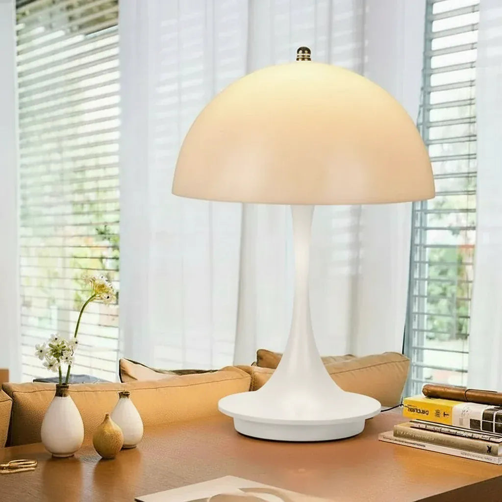 LampeHub Lampe de chevet Design Moderne Blanc