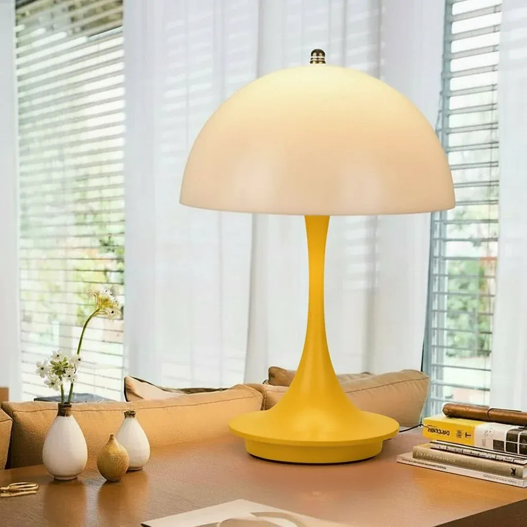 LampeHub Lampe de chevet Design Moderne Jaune