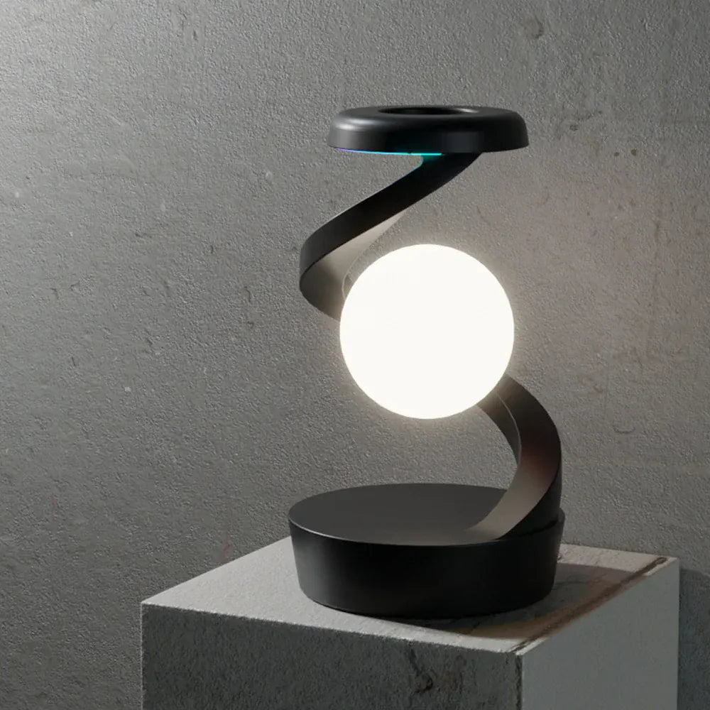 Dimensions – Lampe de chevet Design Sphère Noir