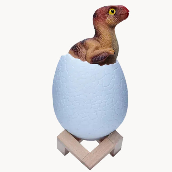 LampeHub Lampe de chevet Enfant Dinosaure T-Rex