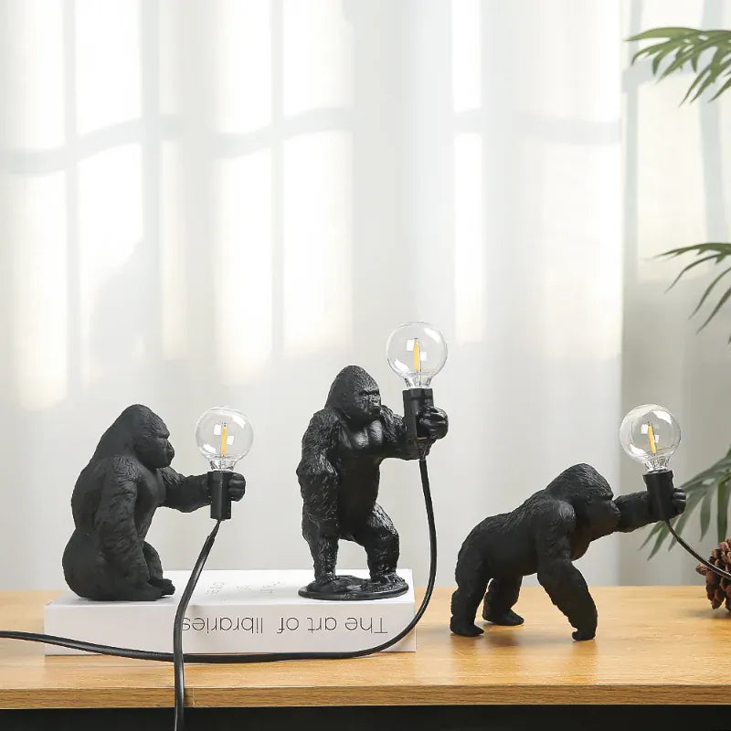 LampeHub Lampe de chevet Gorille