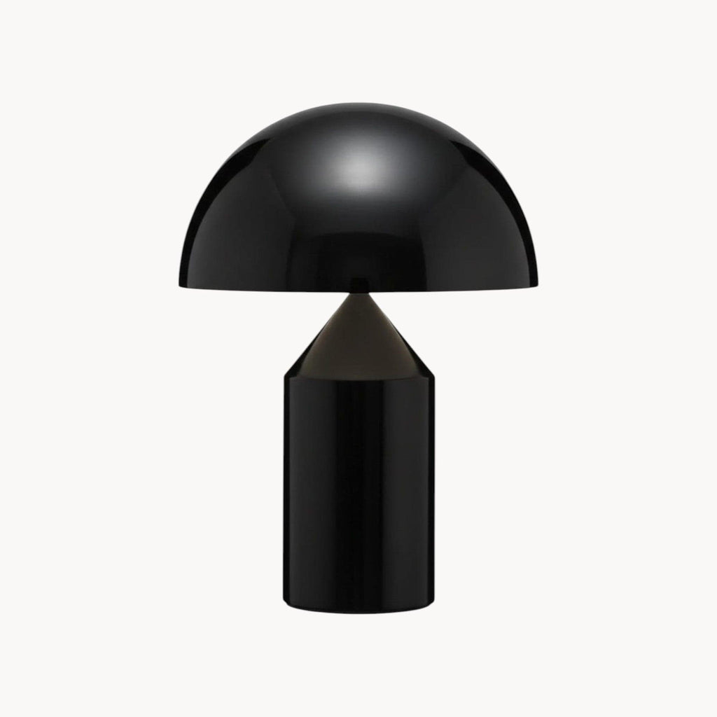 LampeHub Lampe de chevet Moderne Champignon Noir