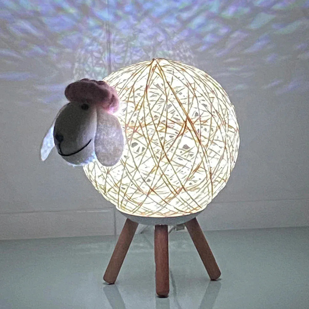 LampeHub Lampe de chevet Mouton RGB