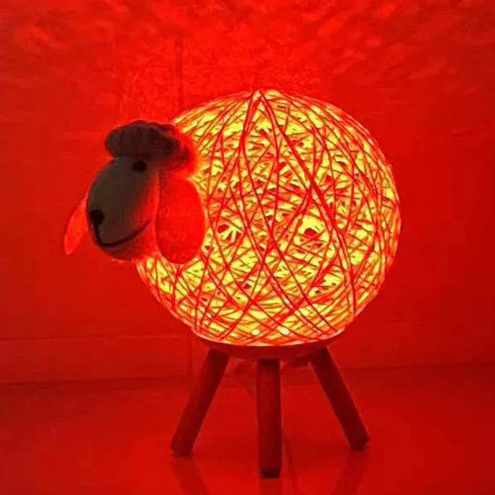 LampeHub Lampe de chevet Mouton RGB