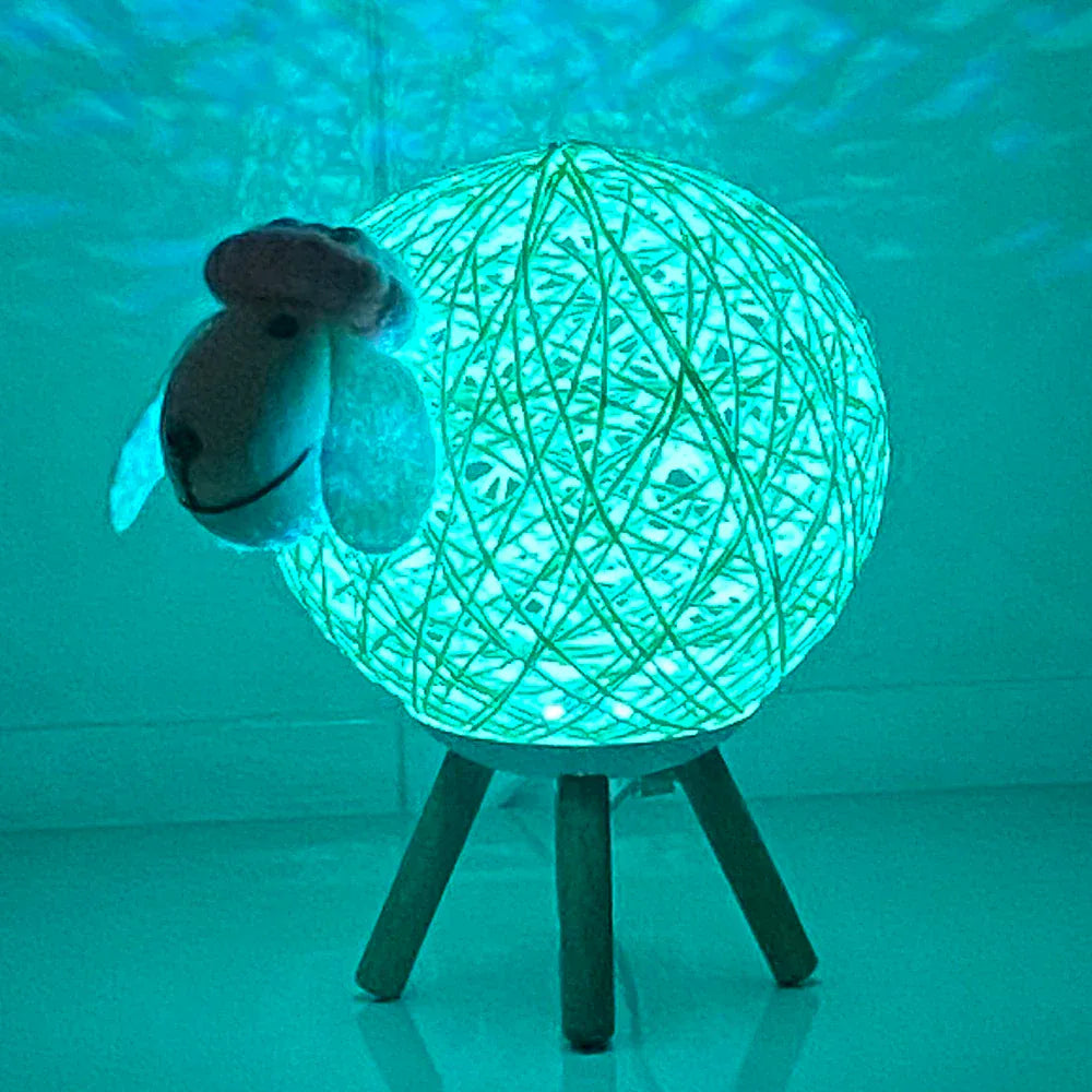 LampeHub Lampe de chevet Mouton RGB