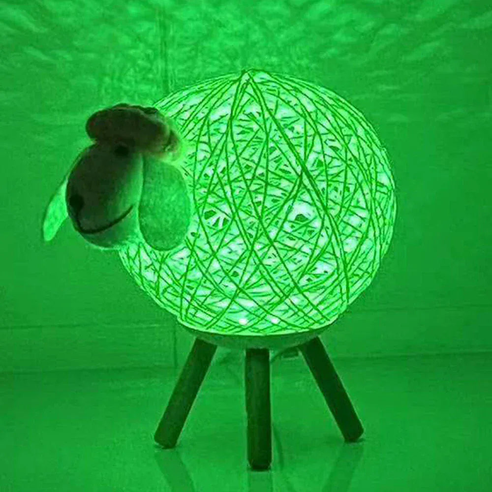 LampeHub Lampe de chevet Mouton RGB