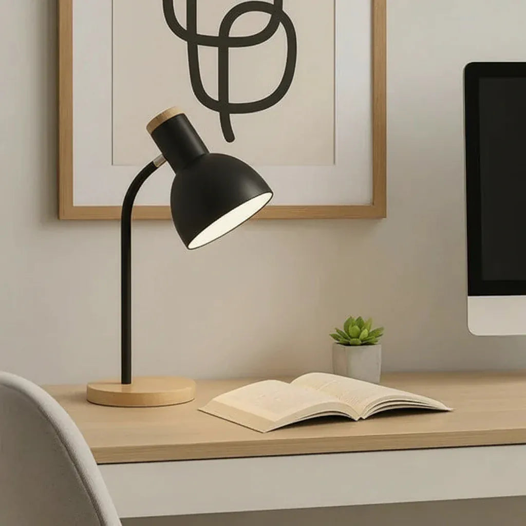 LampeHub Lampe de chevet pour Lire Noir