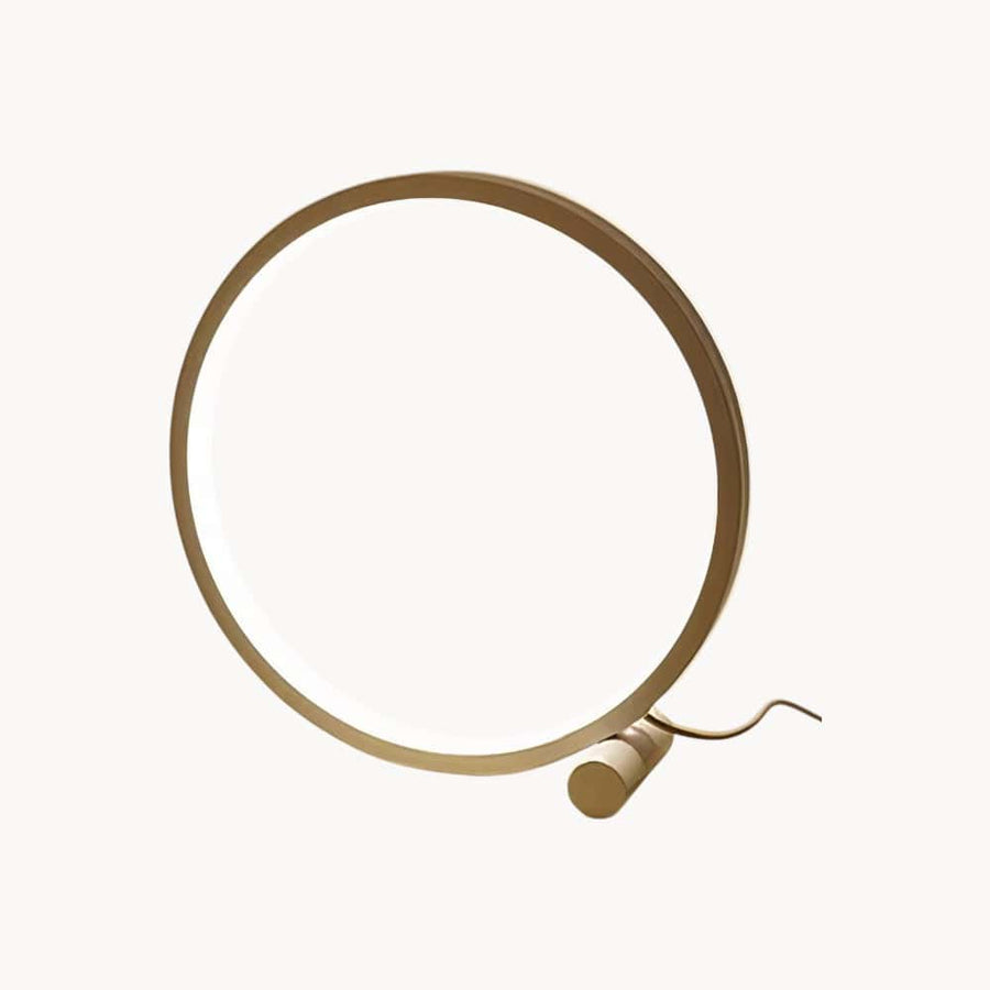 Lampe de chevet Ronde Blanche
