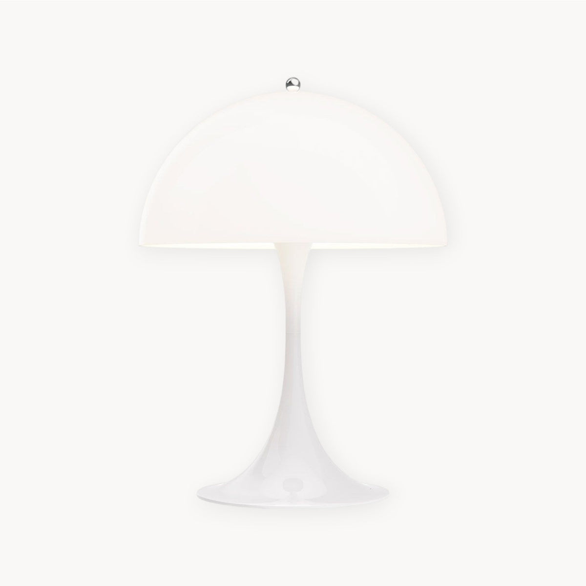 LampeHub Lampe de chevet style Panthella Blanc