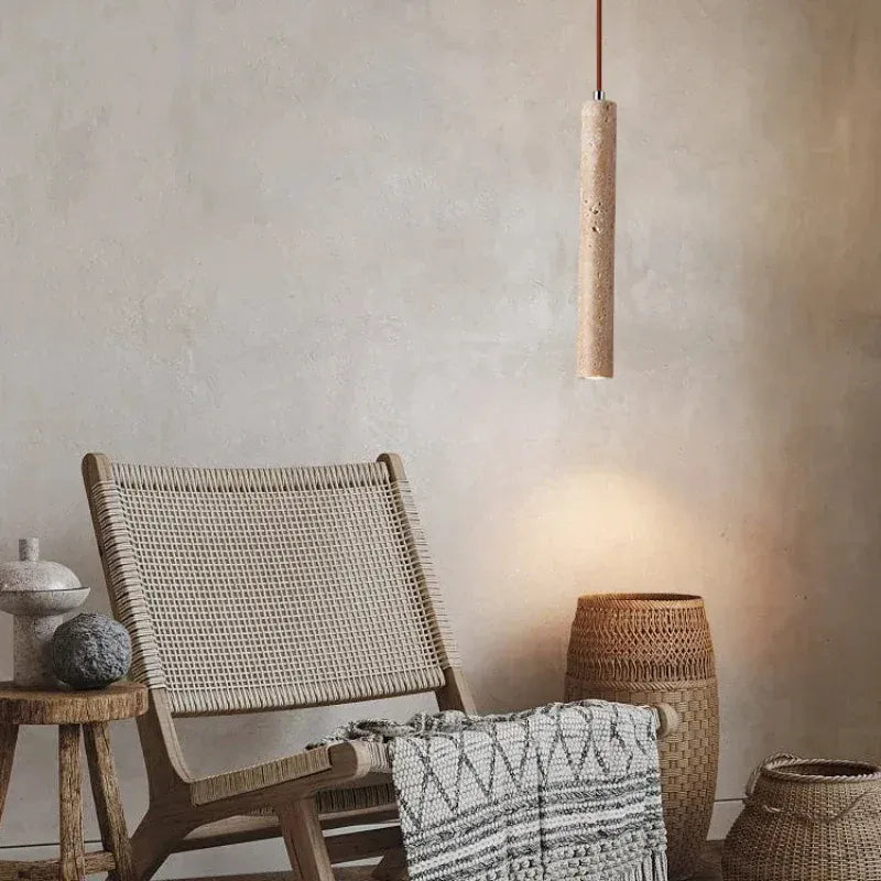 LampeHub Lampe de chevet Suspendu Bois