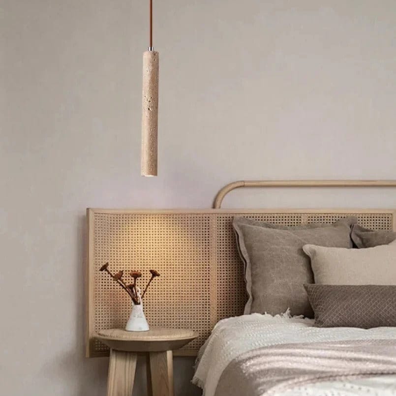 LampeHub Lampe de chevet Suspendu Bois