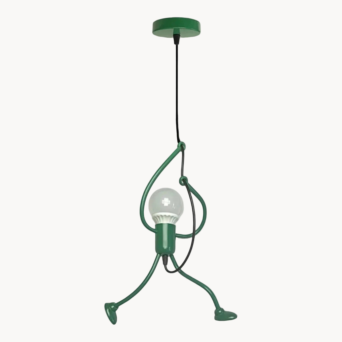 LampeHub Lampe de chevet Suspendu Lumière Vert