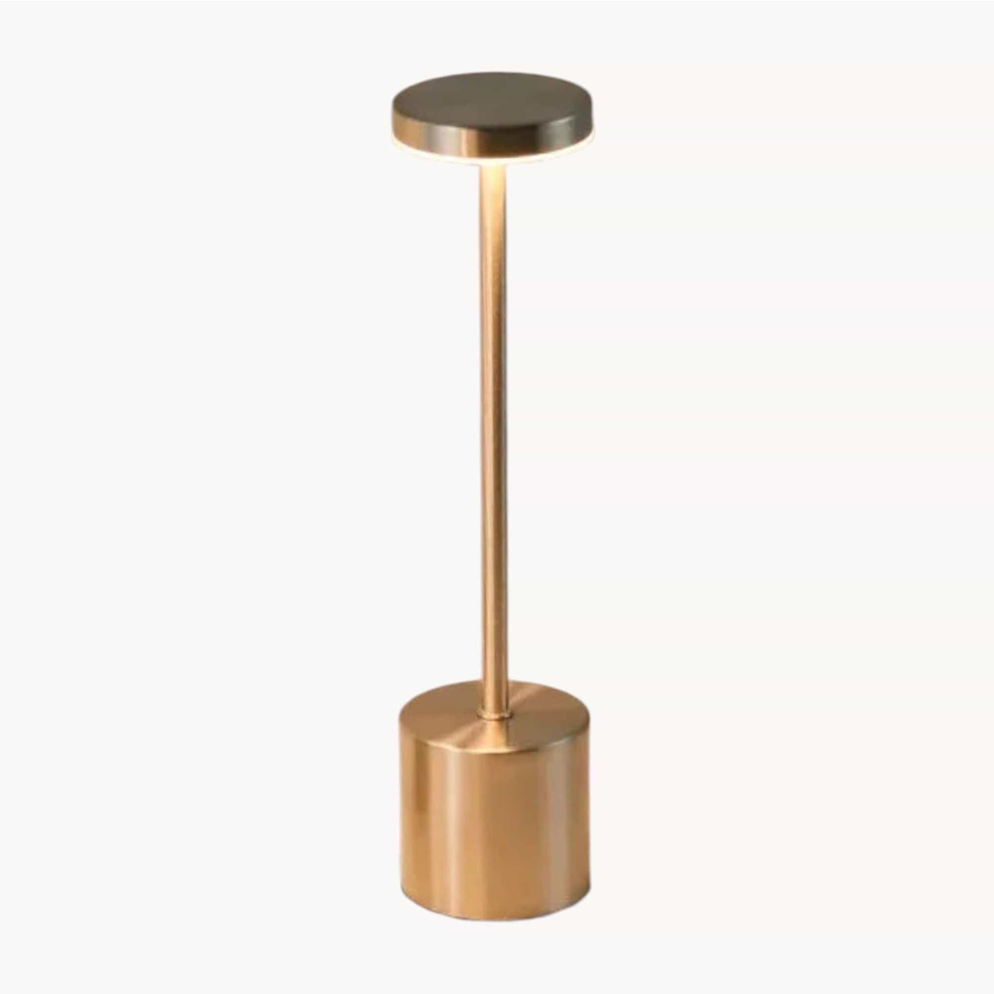 LampeHub Lampe de chevet Tactile Sans-fil Argent
