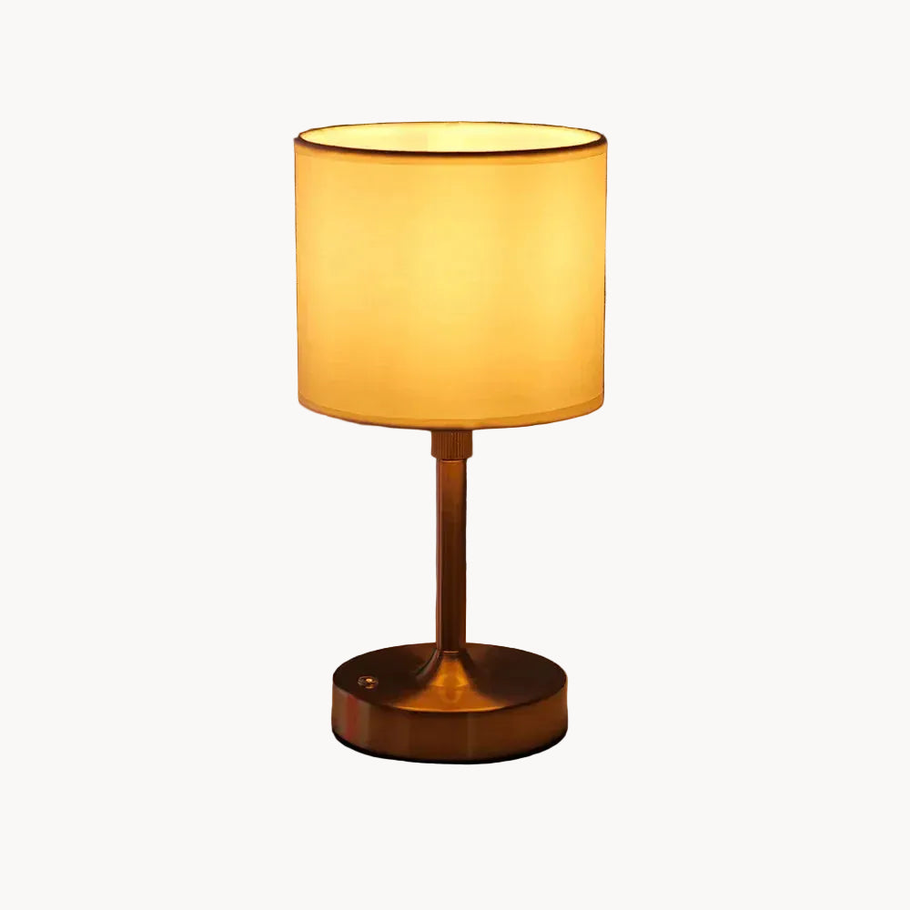 LampeHub Lampe de chevet Tissu Plissé