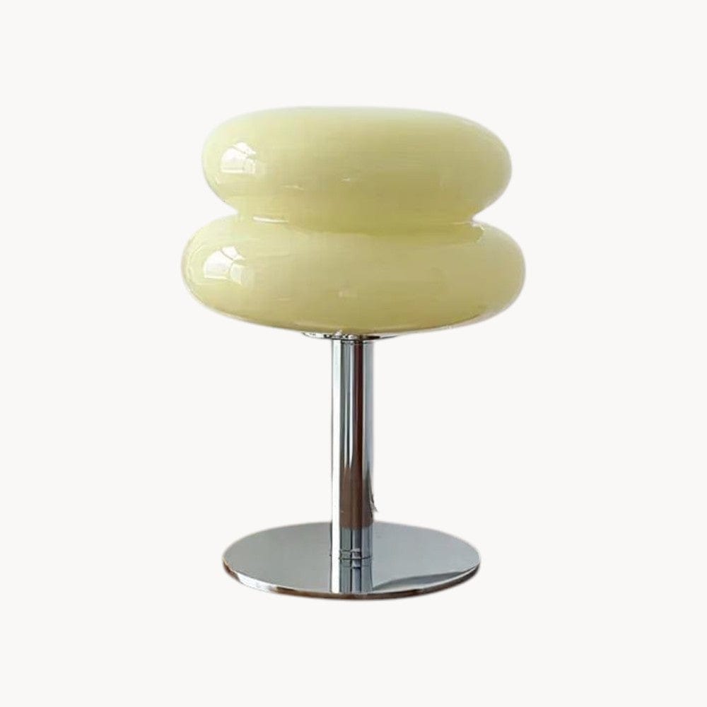 LampeHub Lampe de chevet Vintage Verre Crème