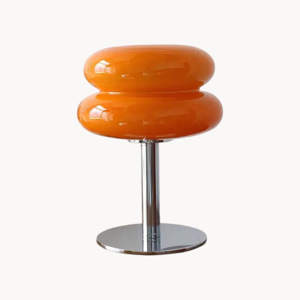 LampeHub Lampe de chevet Vintage Verre Orange