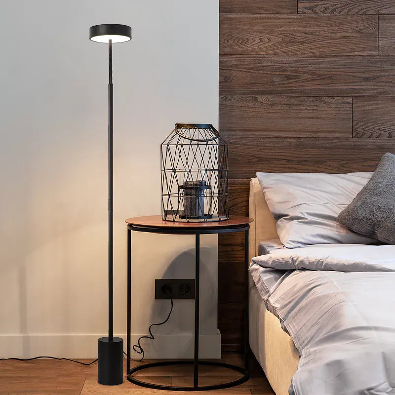 LampeHub LED Designer Floor Lamp Indoor Minimalist Tall Led Floor Lamp for Living Room Bedroom Nordic Decoration Home Floor Reading Lamp