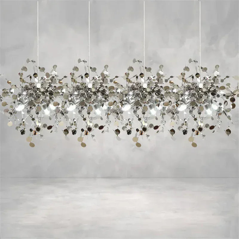 LampeHub Luminaire suspension design en feuille