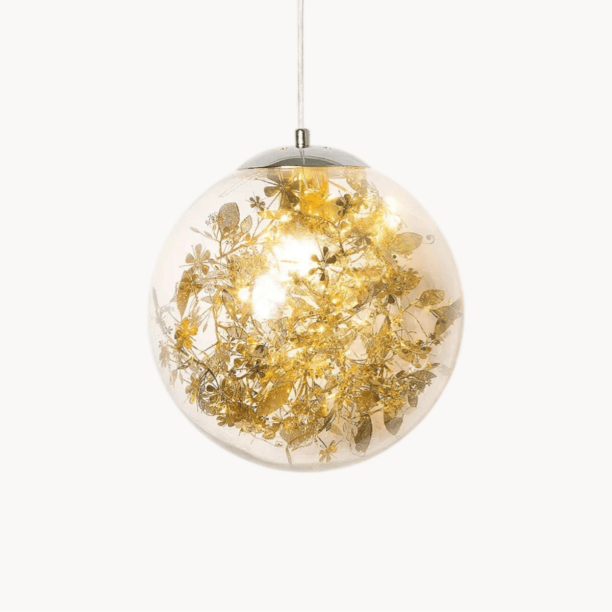 LampeHub Luminaire suspension design floral