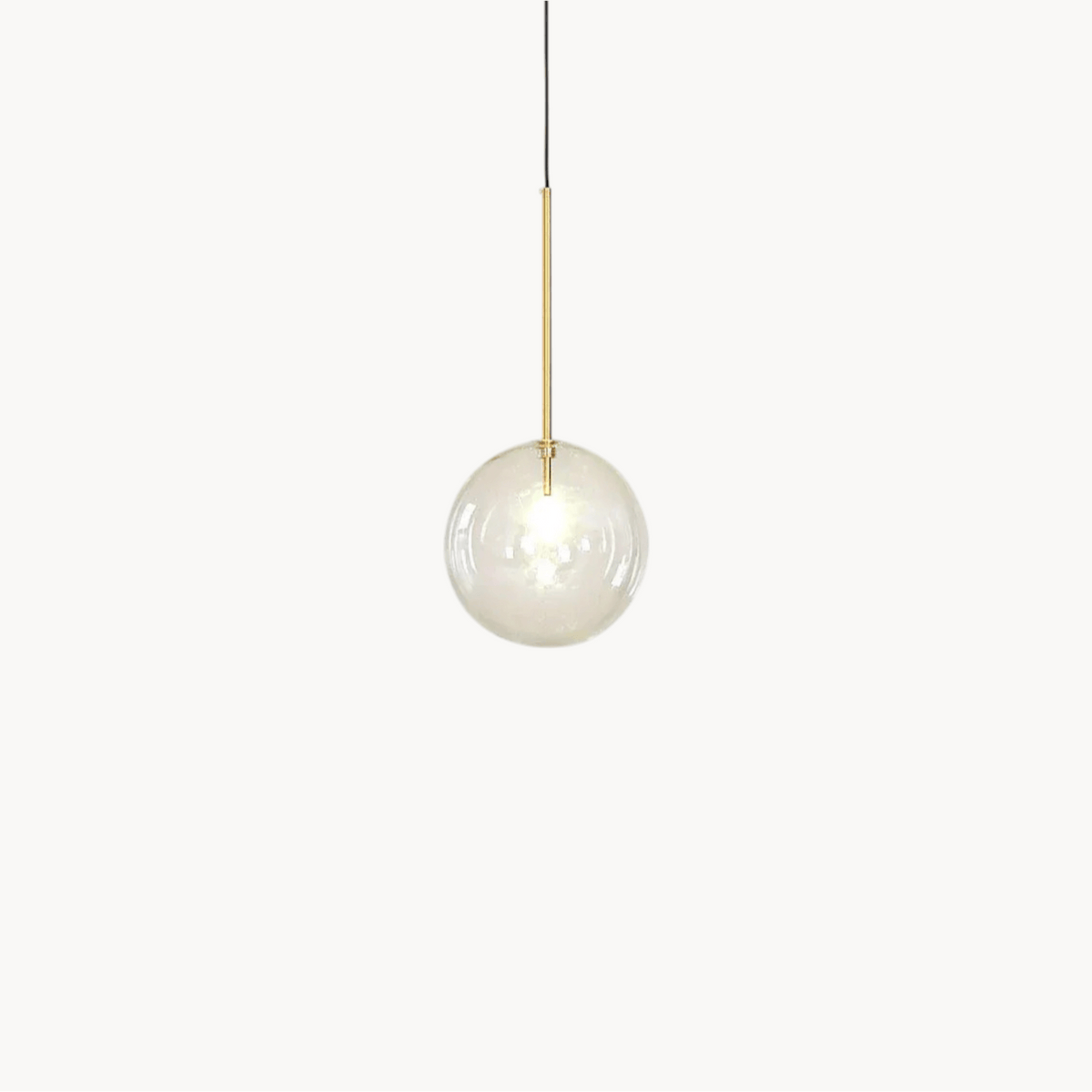 LampeHub Luminaire suspension verre