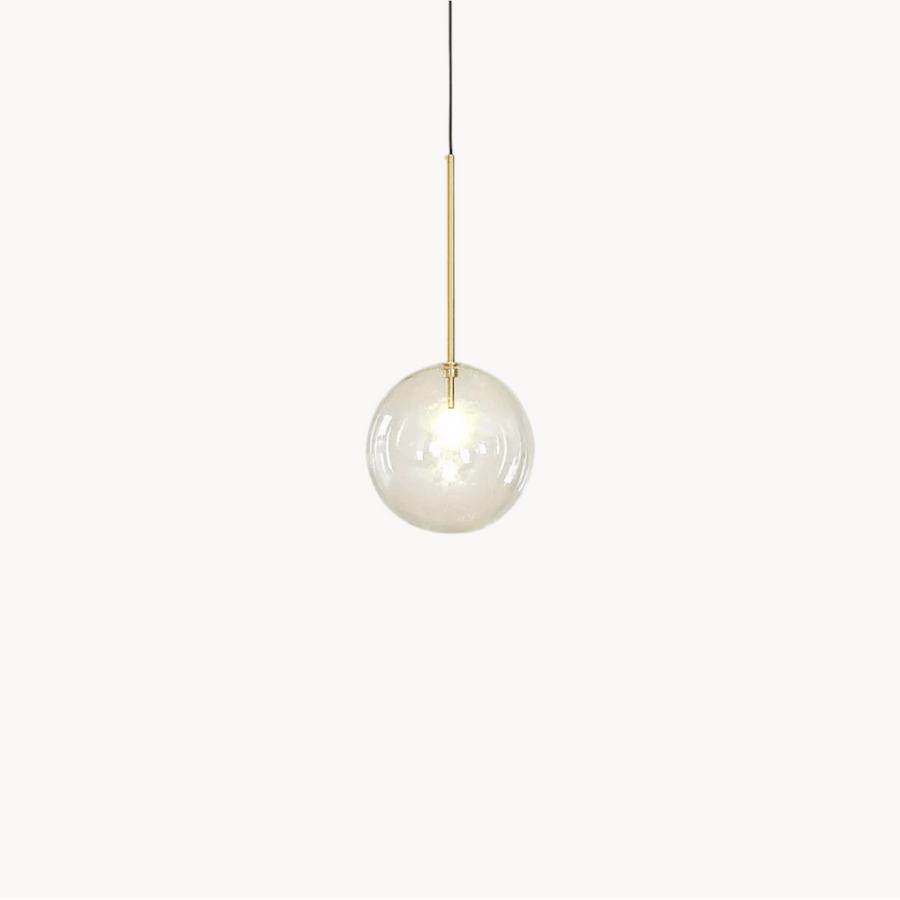 Luminaire suspension verre