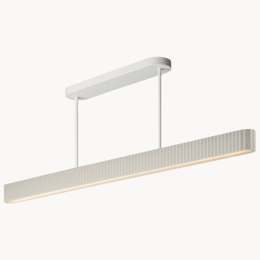 Luminaire suspension verre rectangulaire