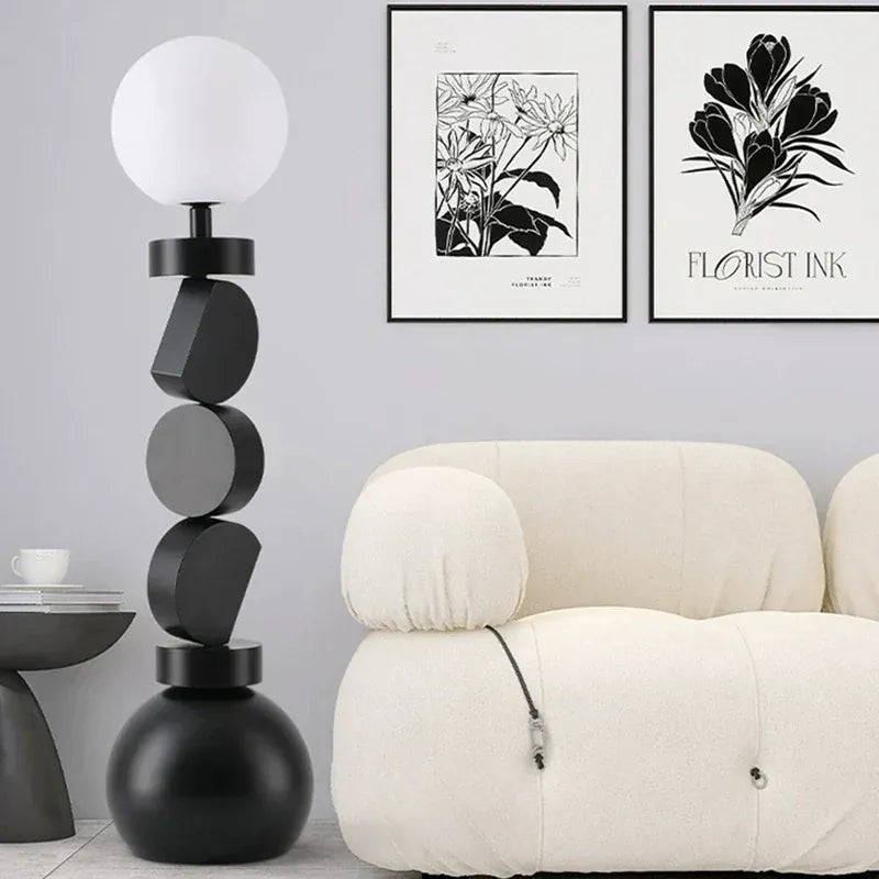 LampeHub Luxury-simplified floor lamp, living room lamp, bedroom lamp, villa study floor lamp