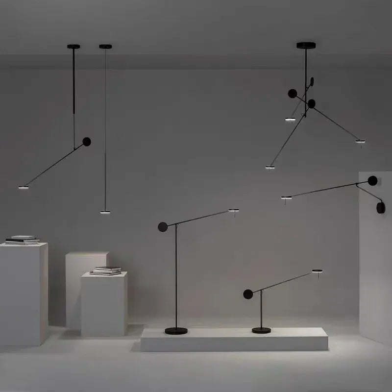 LampeHub Minimalist LED Floor Lamp Rotatable 3000/4000K Living Room Reading Light Bedroom Standing Lighting Fixtures
