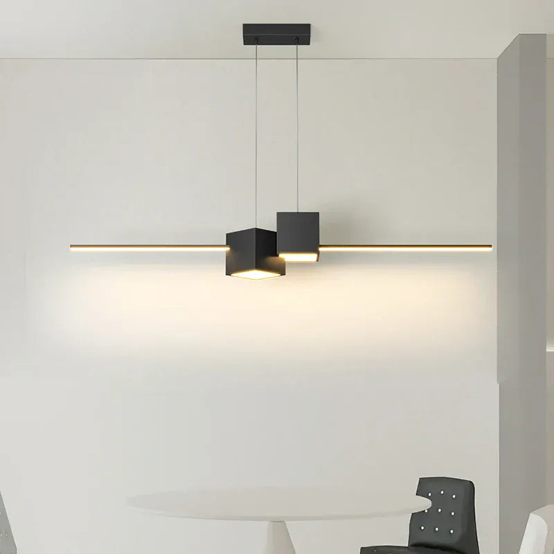 LampeHub Modern LED Ceiling Chandelier For Dining Room Living Room Kitchen Aisle Ceiling Lighting Room Decoration Lustre Light Fixture