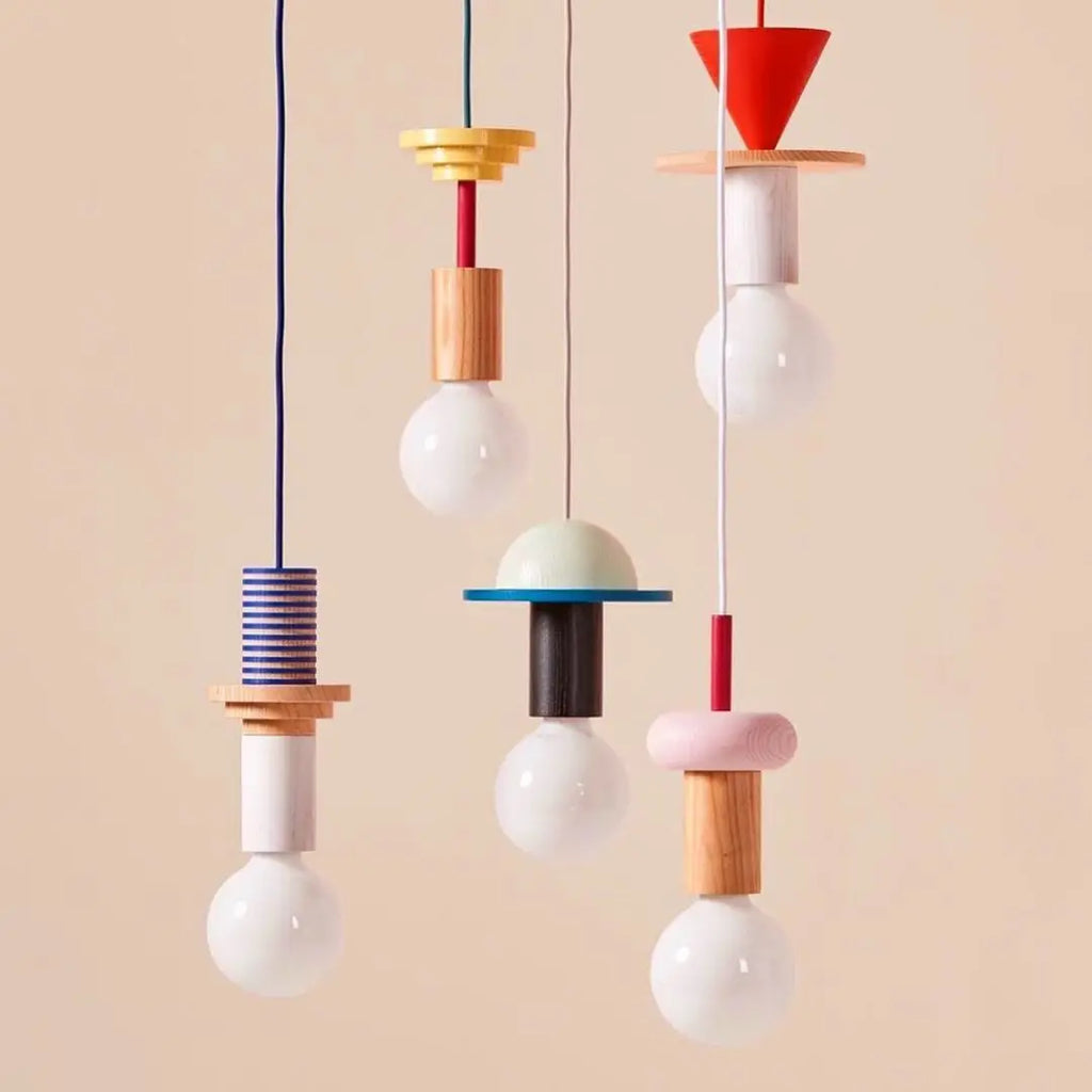 LampeHub Nordic Lamp Wood LED Pendant Lights Kitchen Home Decor Hanglamp Restaurant Ceiling Chandelier Luminaire Bedroom Light Fixture