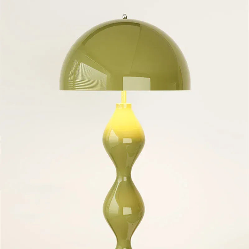 LampeHub Nordic Led Floor Lamps Mushroom Round Minimalist Design Home Decor for Living Bedroom Room Corridor Simple Iron Art Luminaire