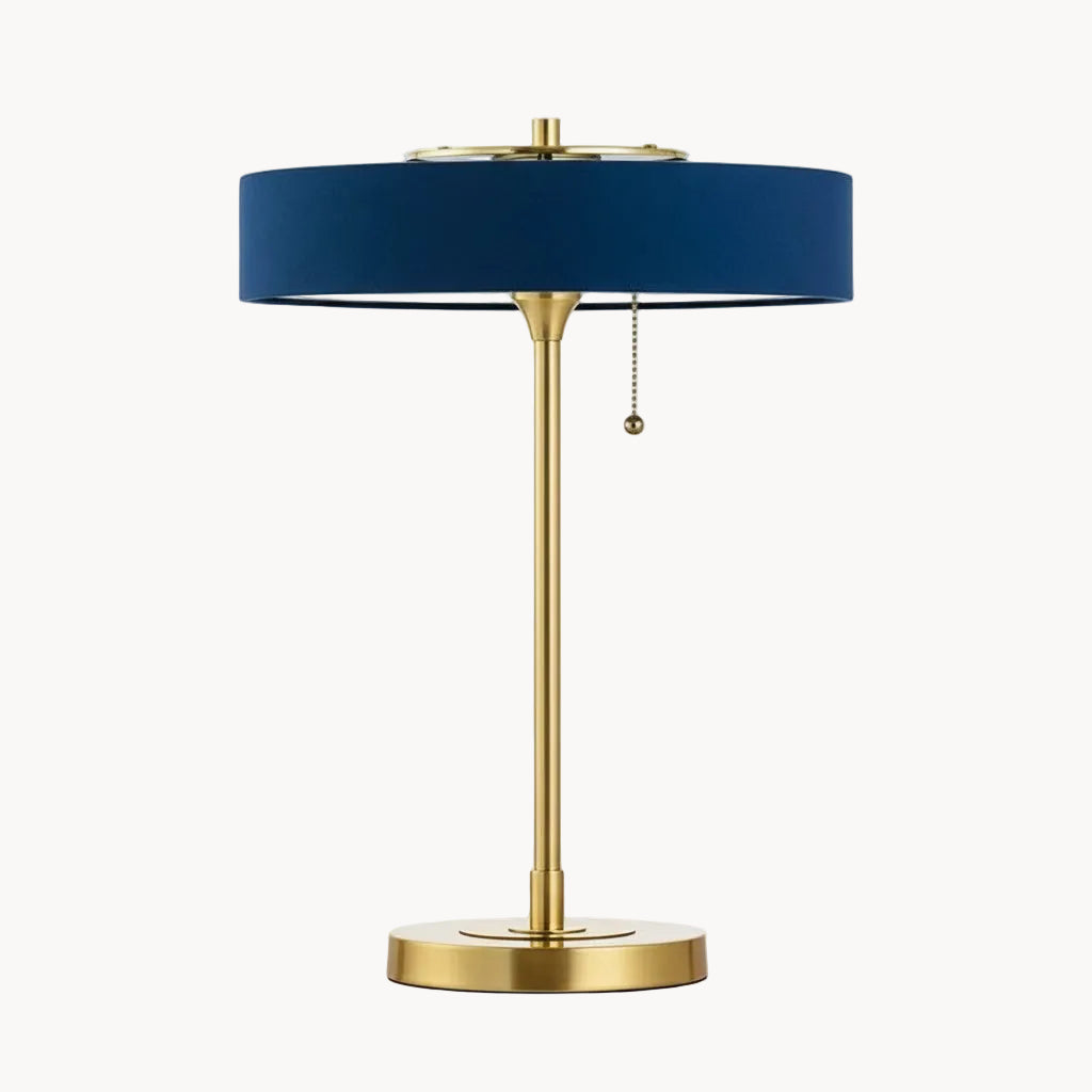 LampeHub Nordic Novelty Table Lamp Modern Luxury Desk Light with E27 Bulb for Bedroom Bedside