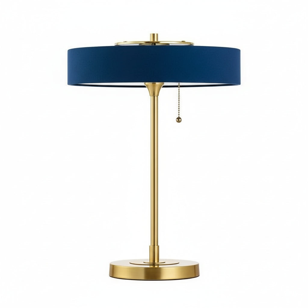 LampeHub Nordic Novelty Table Lamp Modern Luxury Desk Light with E27 Bulb for Bedroom Bedside