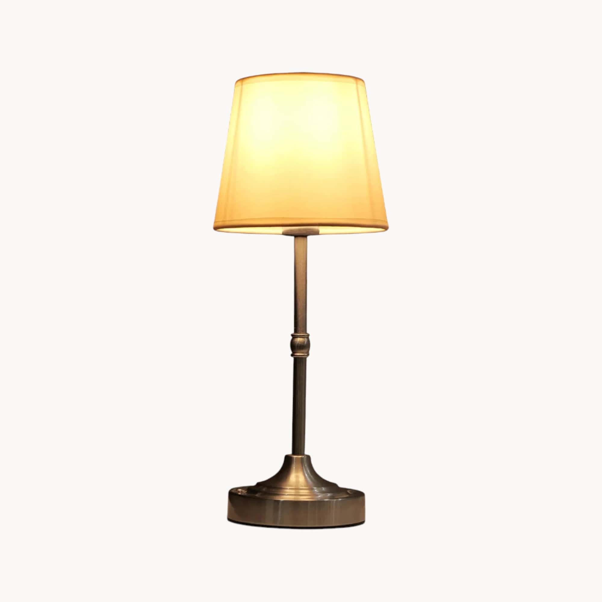 LampeHub Or / Géométriques Lampe de chevet Tissu Traditionnel