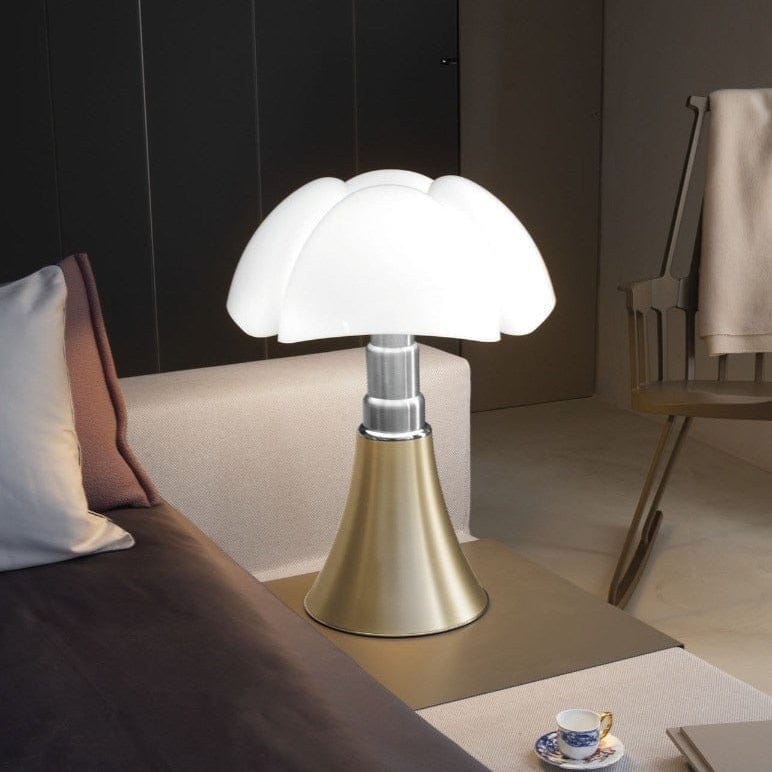 LampeHub Petite dorée Lampe de chevet Vintage Pipistrello