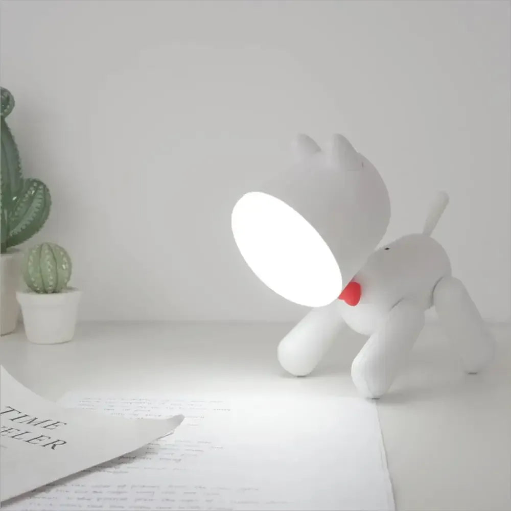 LampeHub Petite Lampe de Chevet Enfant Blanc
