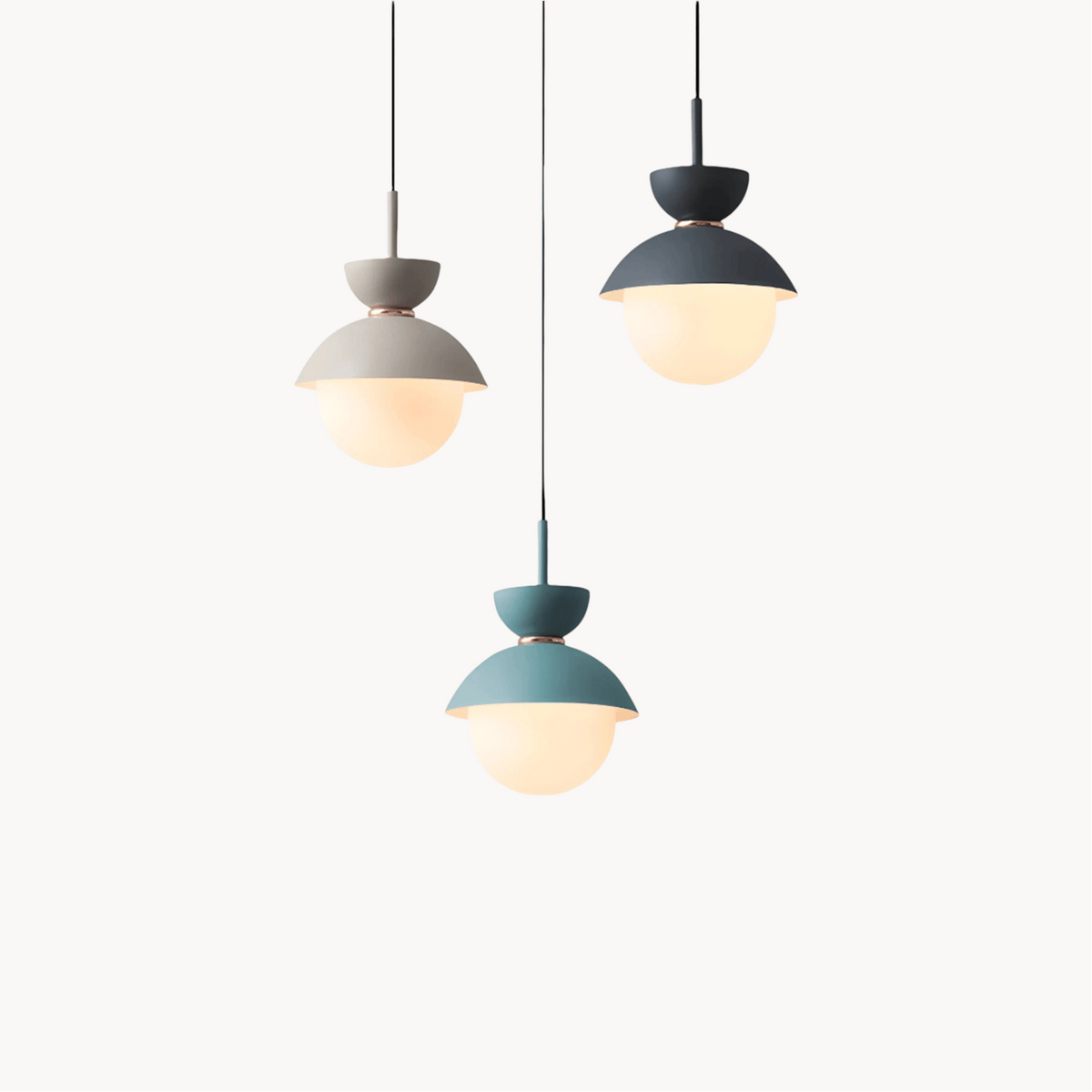 LampeHub Suspension luminaire chambre boule