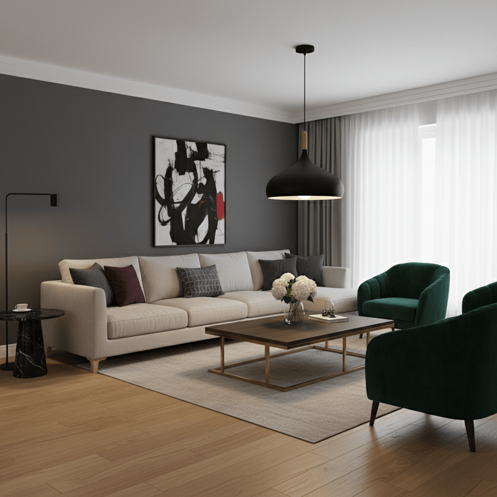 LampeHub Suspension luminaire chambre Circulaire