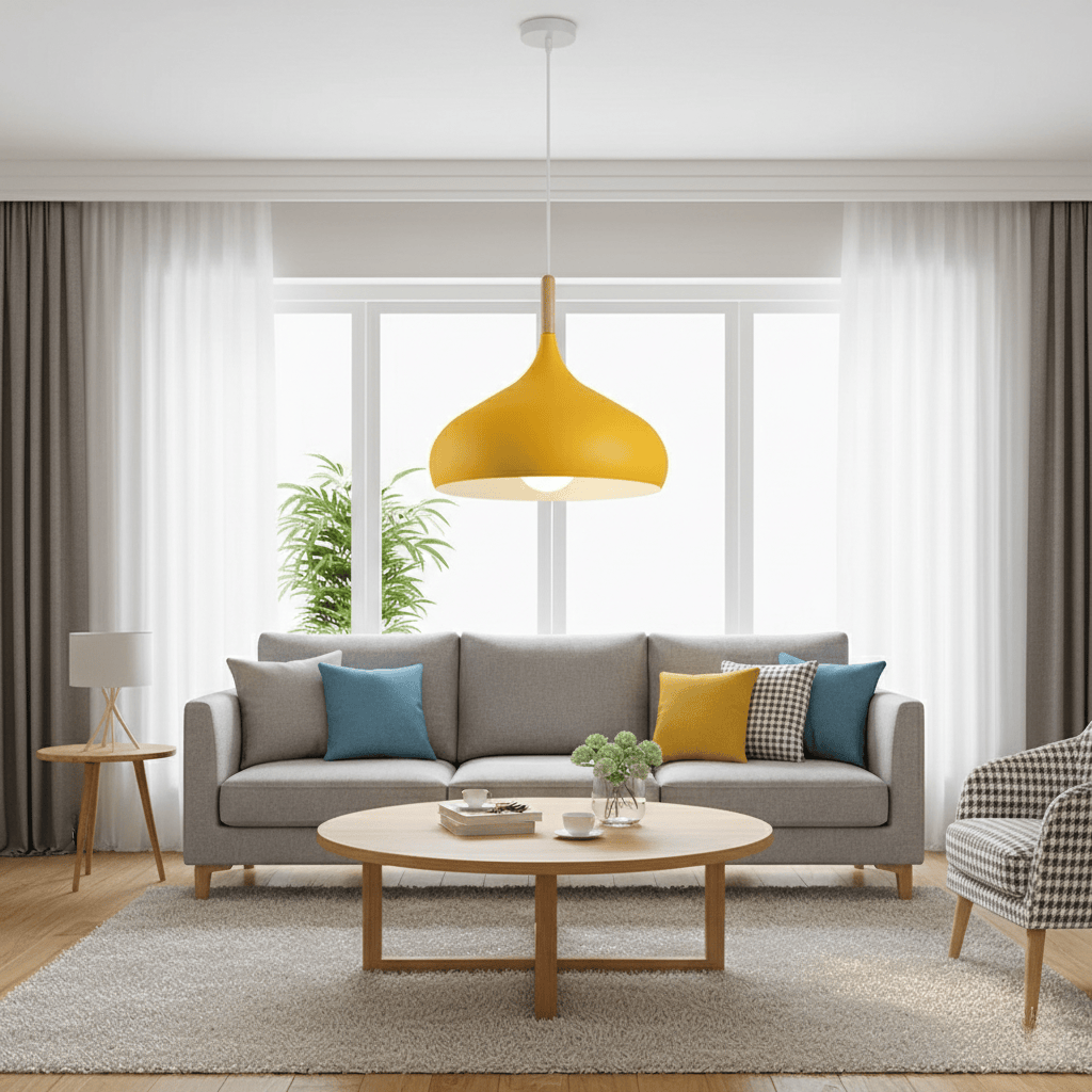 LampeHub Suspension luminaire chambre Circulaire