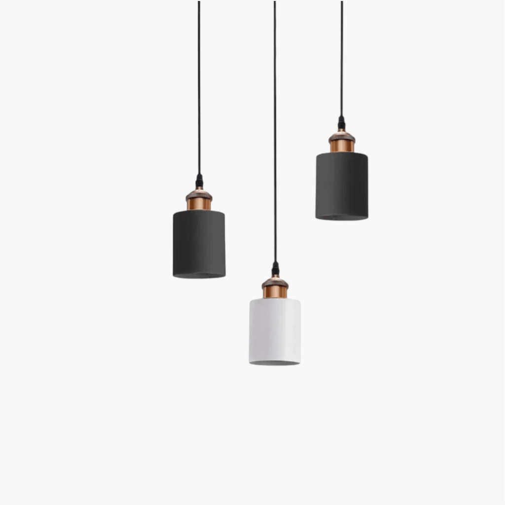 LampeHub Suspension luminaire chambre forme de boîte