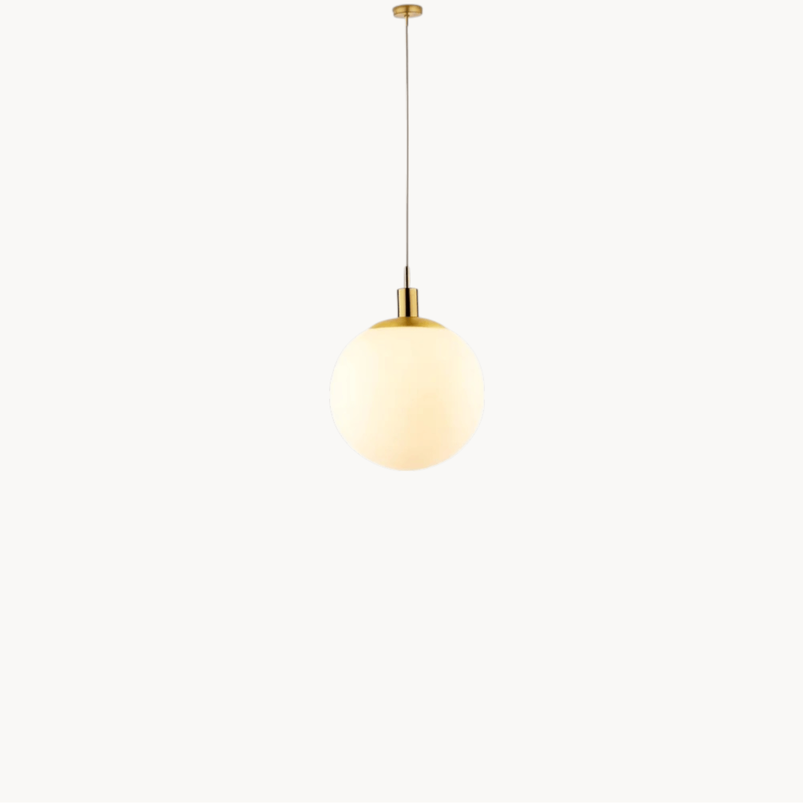 LampeHub Suspension luminaire chambre verre