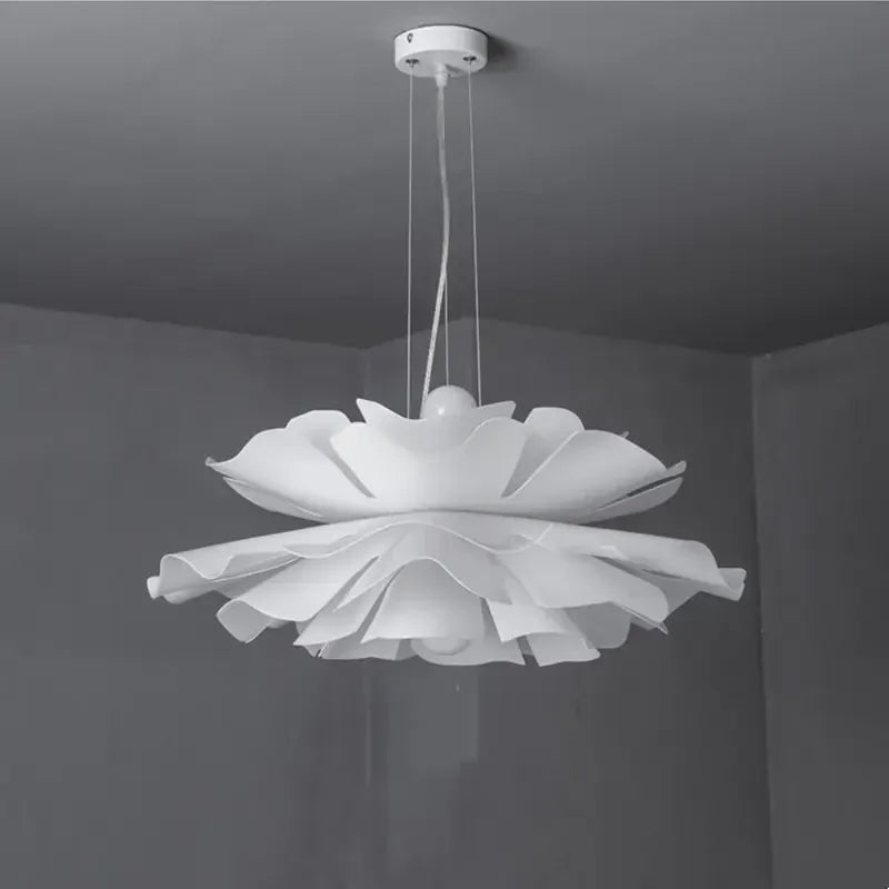 LampeHub Suspension luminaire salle à manger floral