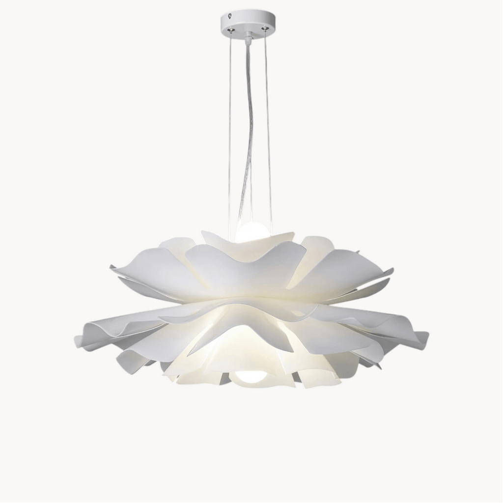 LampeHub Suspension luminaire salle à manger floral