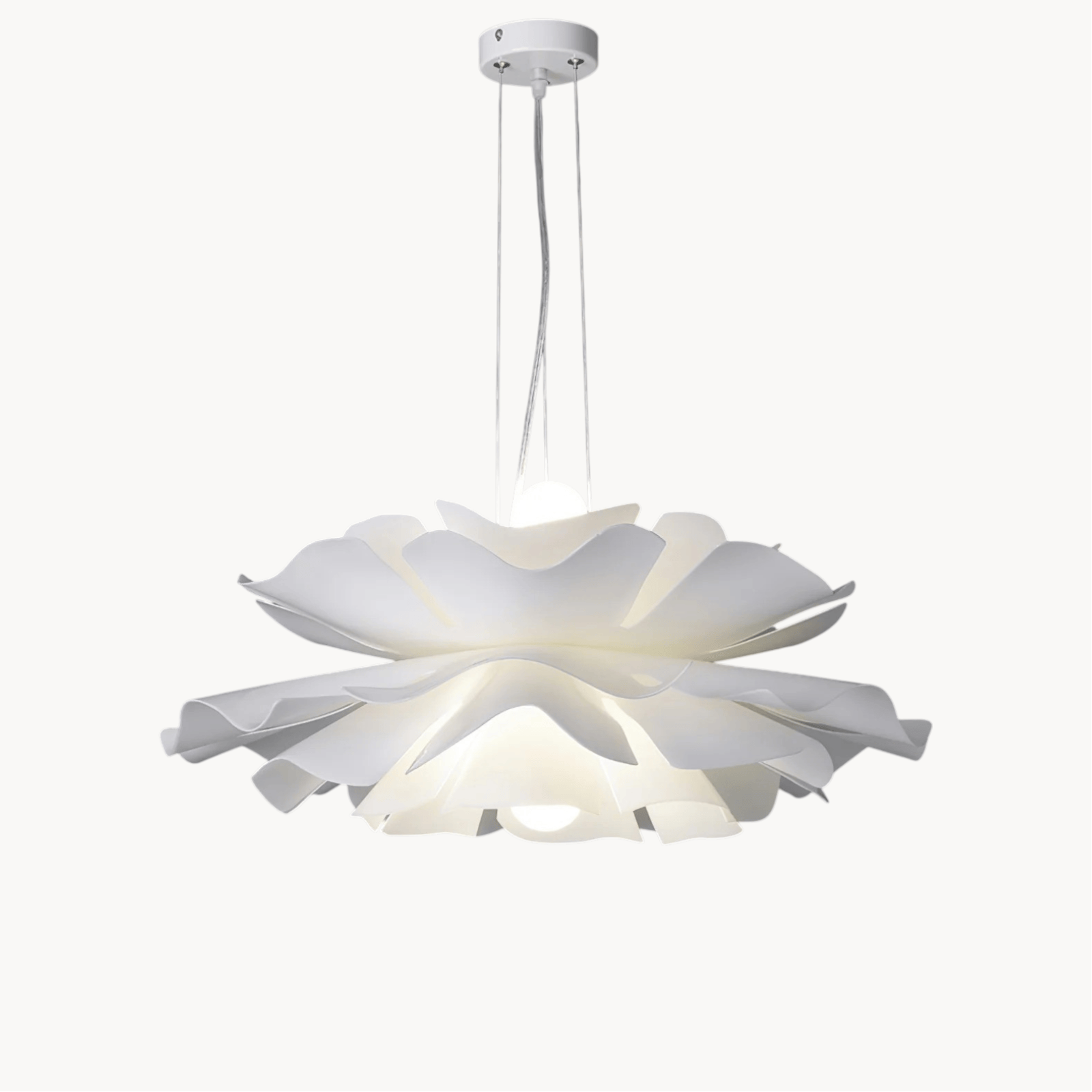 LampeHub Suspension luminaire salle à manger floral