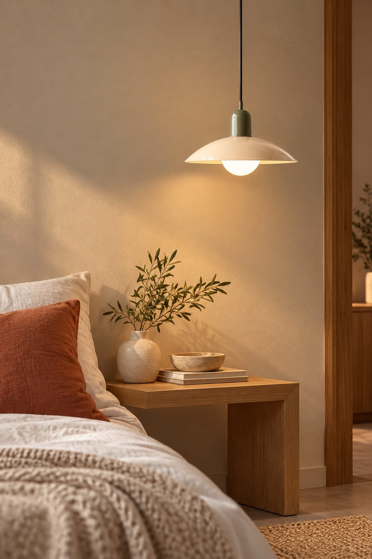 LampeHub Suspension Suspension Bauhaus Chapeau – Bicolore