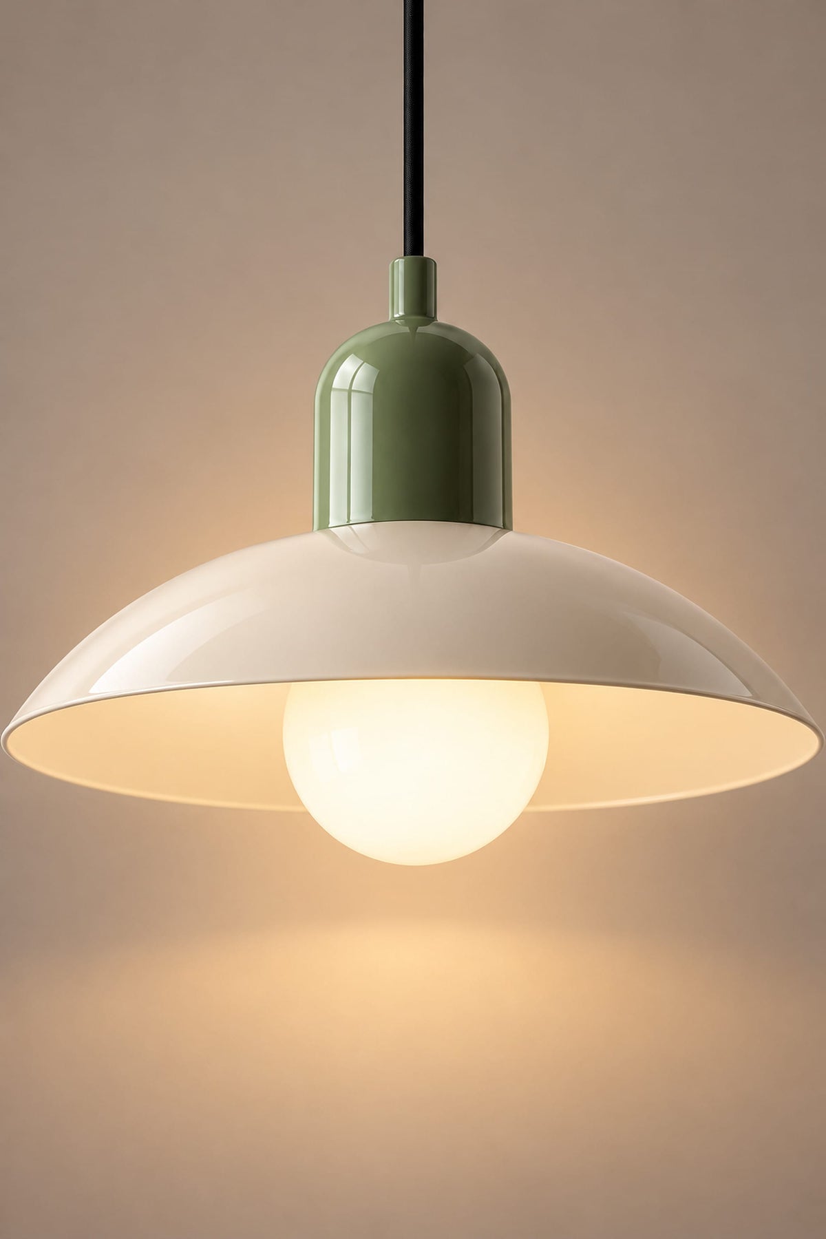LampeHub Suspension Suspension Bauhaus Chapeau – Bicolore